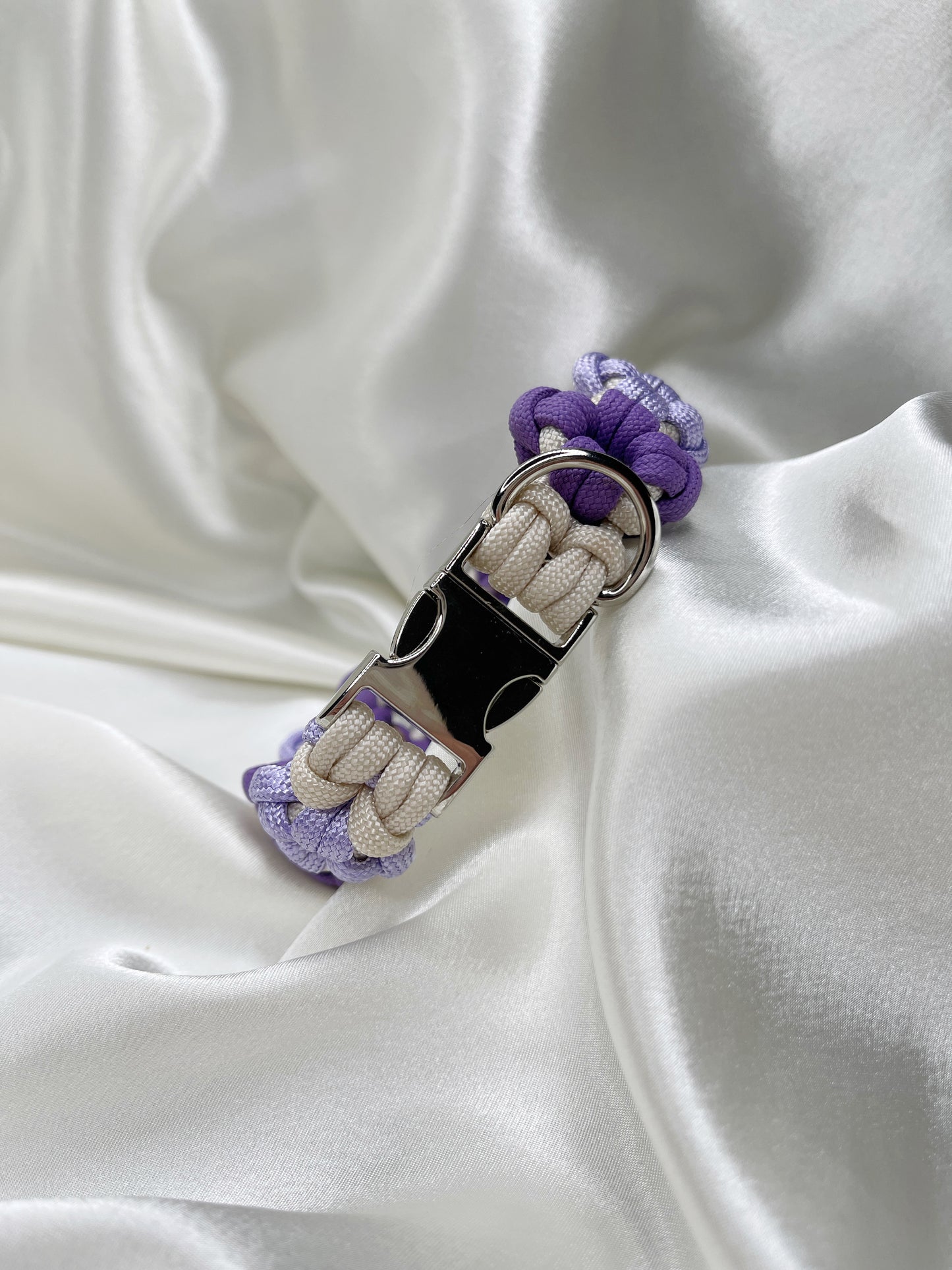 Mini Flower Power Katzenhalsband in deinen Wunschfarben